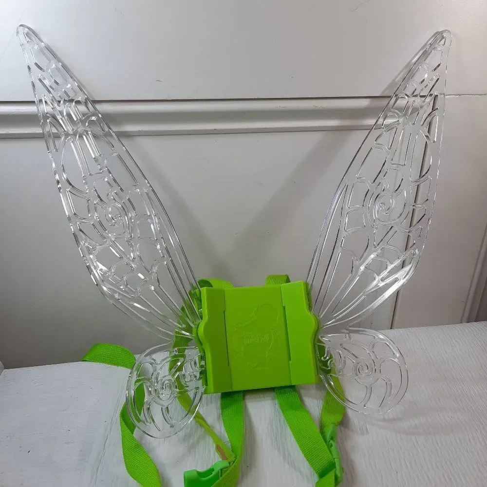 Disney Parks Tinkerbell Wings costume Fairy wing plastic light up does NOT WORK